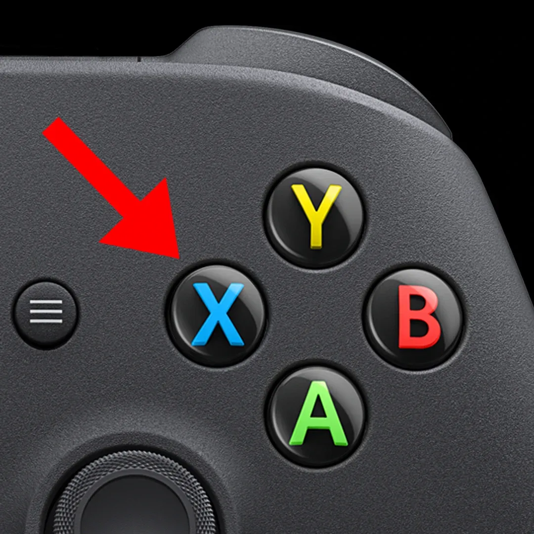 Tlačítko A na Xboxu a křížek na PlayStationu