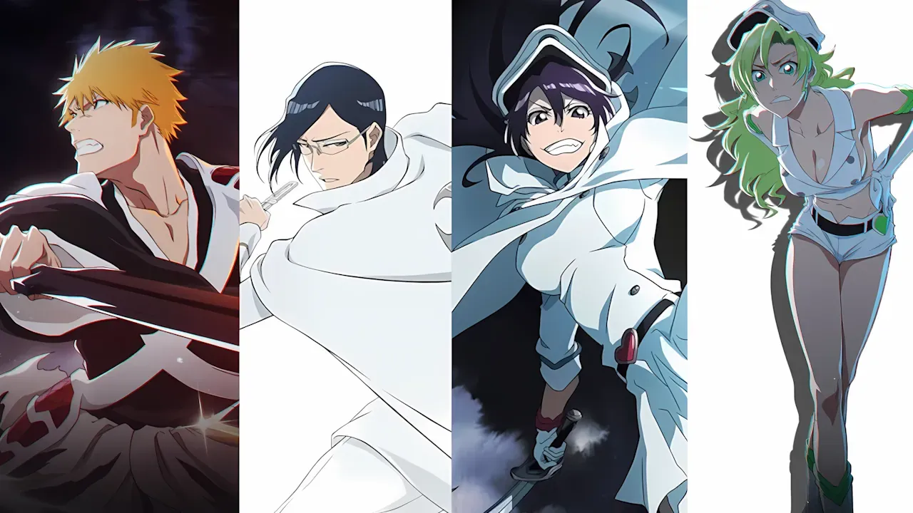 Bambietta और Dual Zangetsu Ichigo को प्रदर्शित करने वाला BLEACH Soul Resonance बैनर