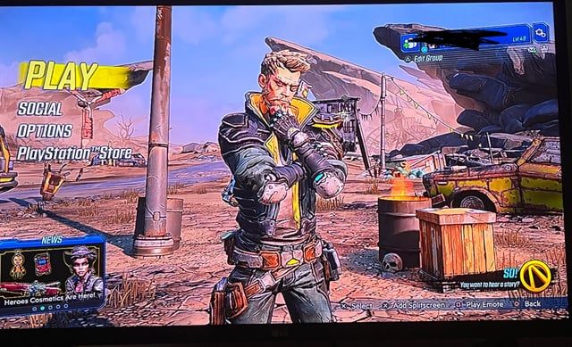 Badlanders in-game shop highlighting Battle Pass tiers and character cosmetic options