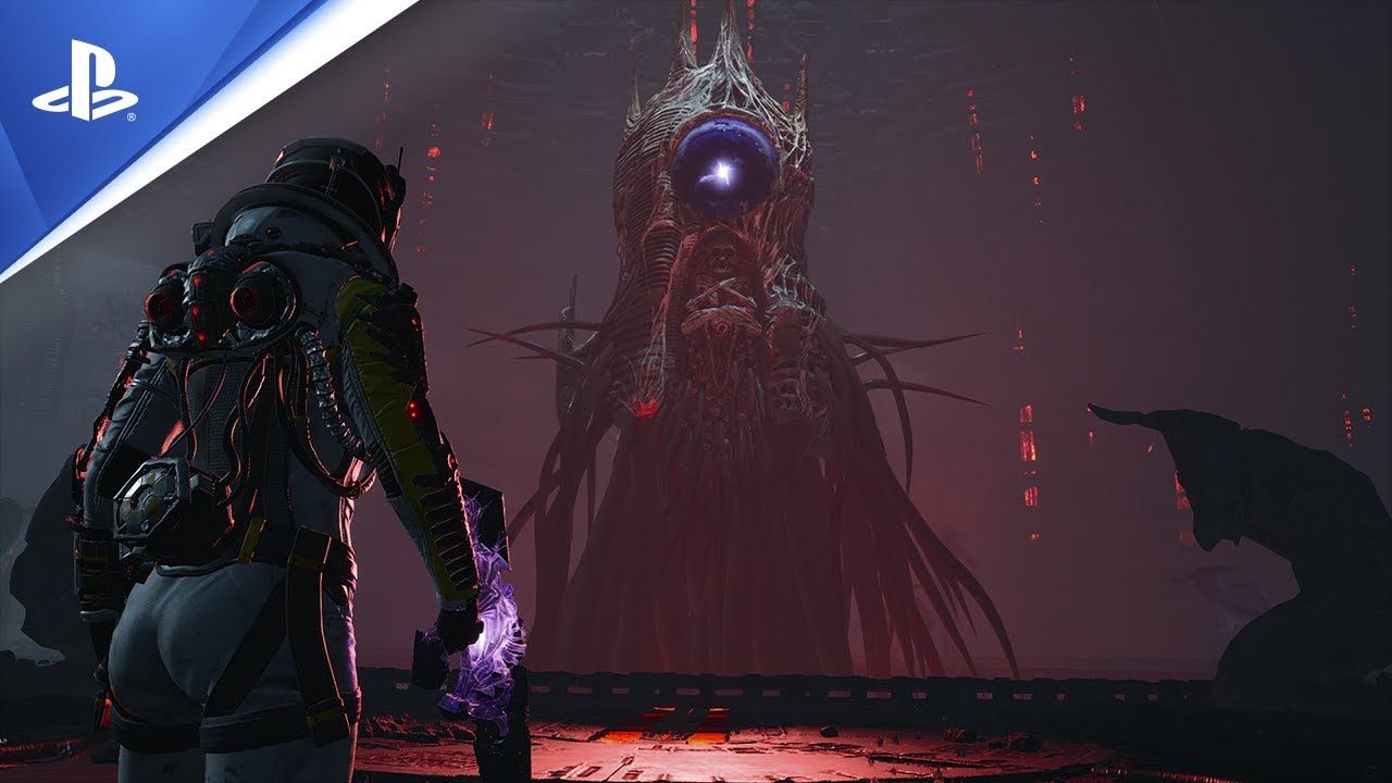 The looping Tower of Sisyphus arena from Returnal on PC