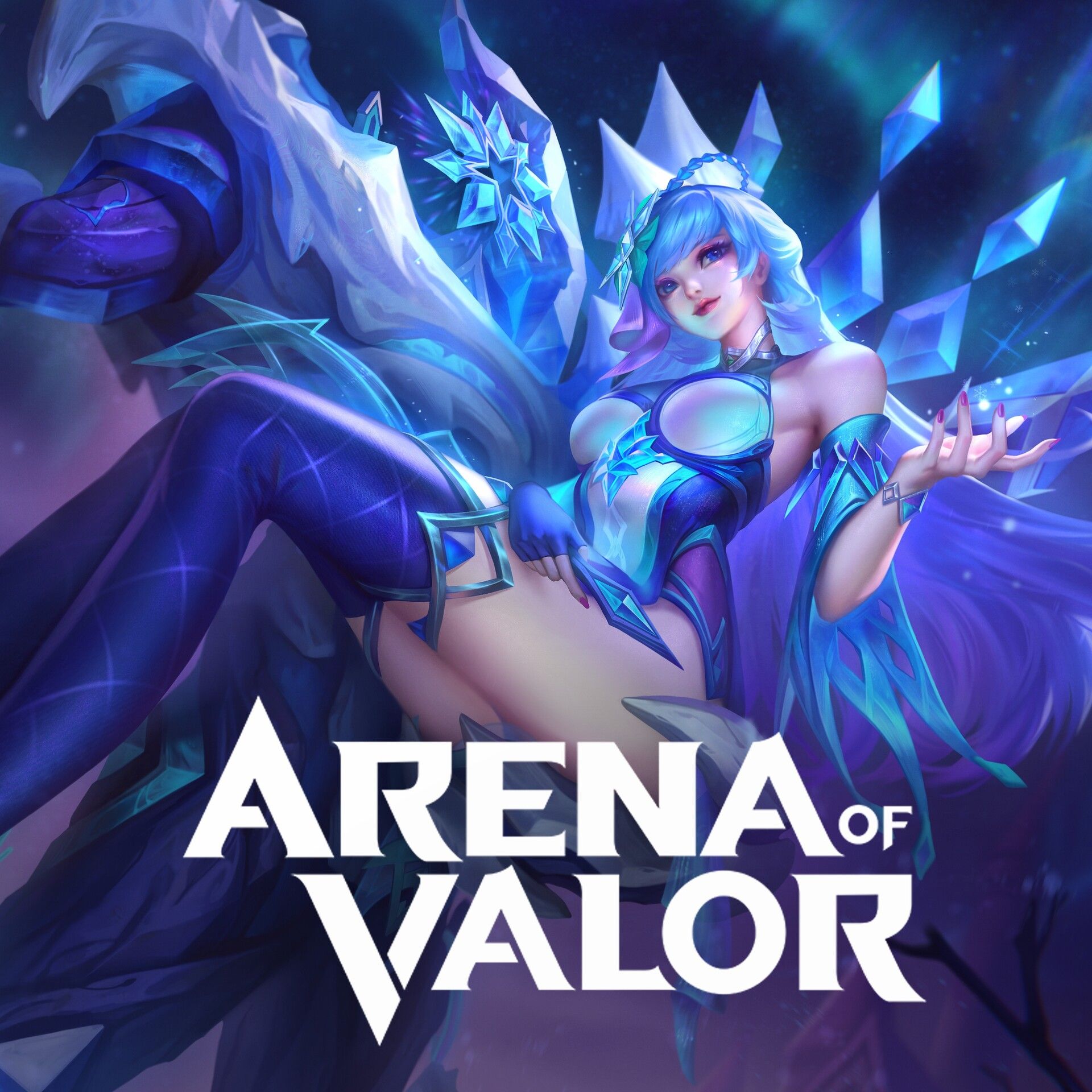 Arena of Valor heroes and skins of the kind Vouchers unlock in the shop