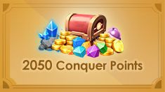 Ikona doładowania pakietu 2050 Conquer Points