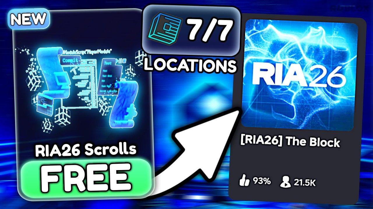 A player collecting one of the seven hidden glowing cubes in the 2026 voting hub