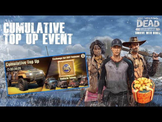 Pop-up promosi paket game The Walking Dead Survivors