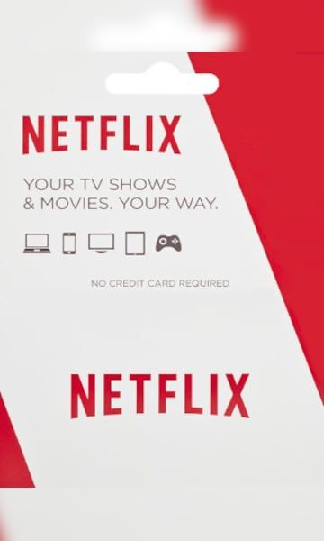用于订阅充值的巴西雷亚尔预付 Netflix 礼品卡兑换码