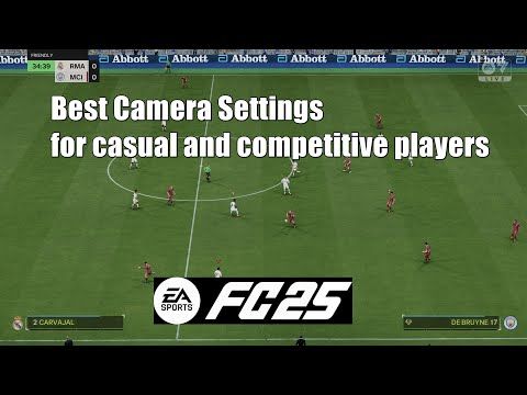 شريط ضبط تقريب الكاميرا في لعبة EA Sports FC 25