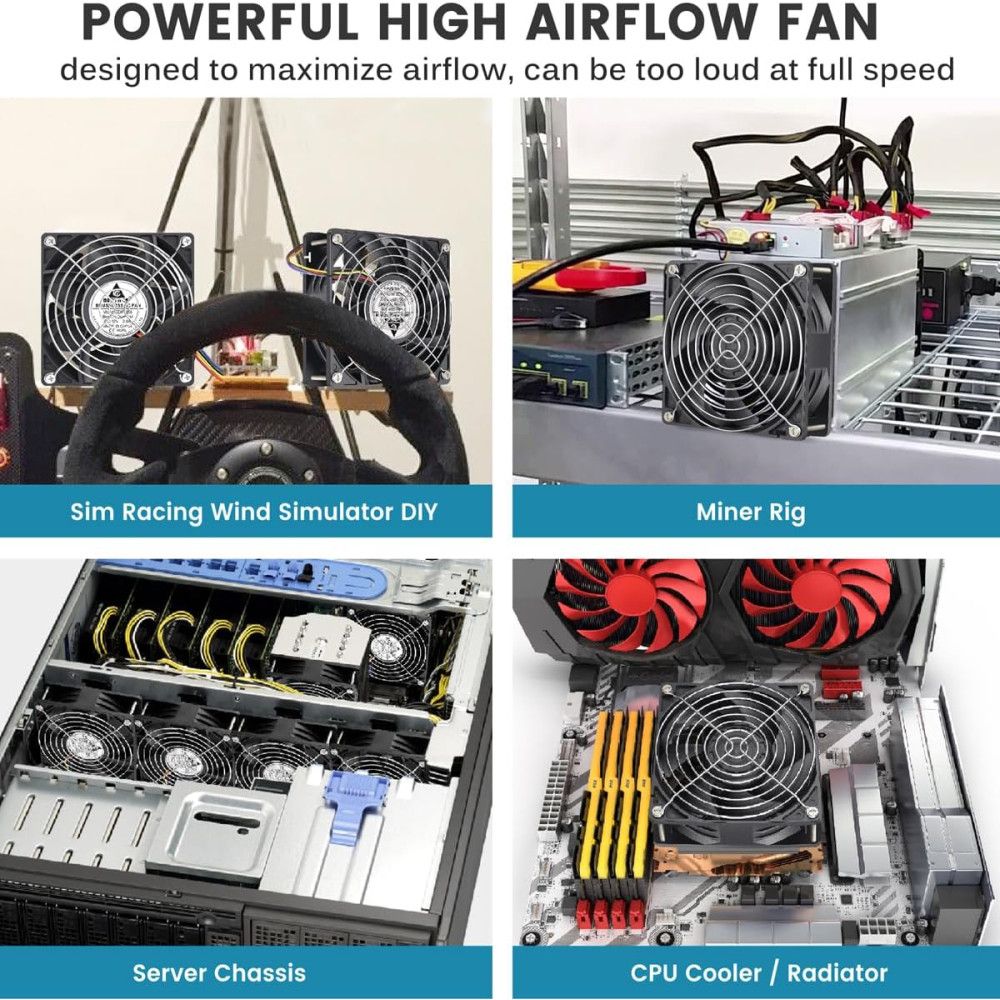 PC chassis airflow and thermal cooling layout