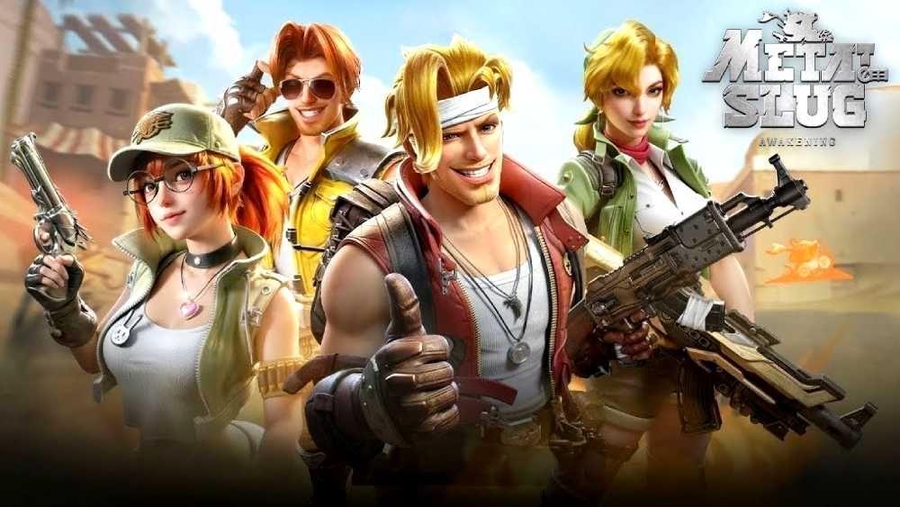 Meniul de fuziune a fragmentelor de personaje din Metal Slug Awakening