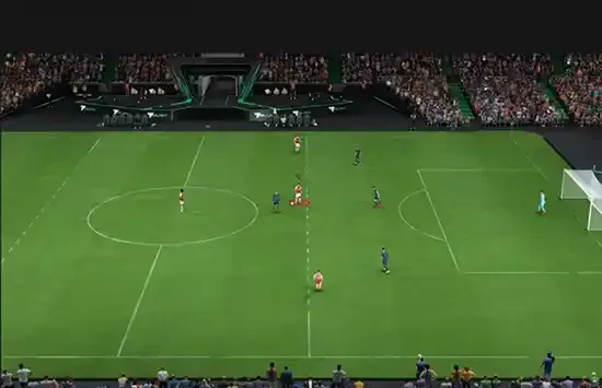 Nastavení přiblížení v pokutovém území v EA Sports FC 25 Rush