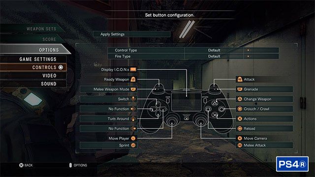 视频播放时PlayStation手柄选项菜单