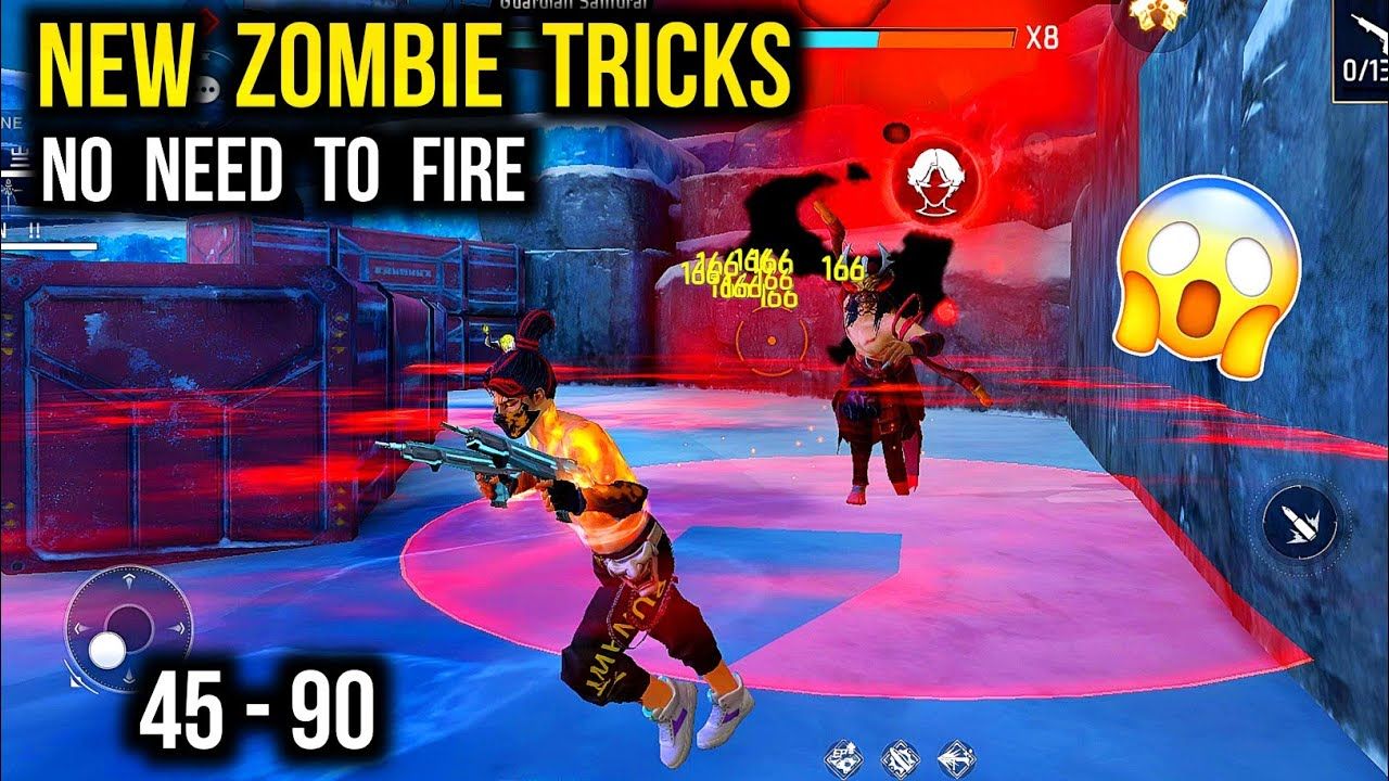 Free Fire 丧尸猎杀天赋系统菜单界面展示战斗升级节点