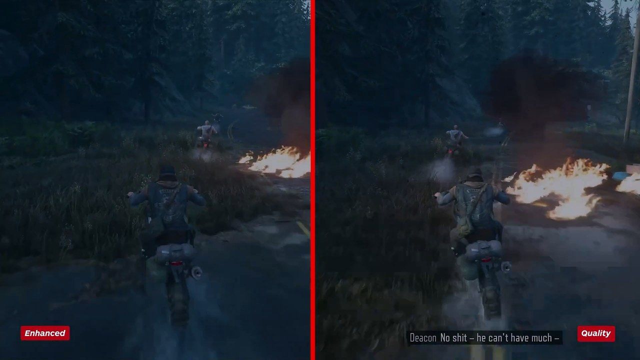 Days Gone 리마스터 향상된 그래픽과 포토 모드