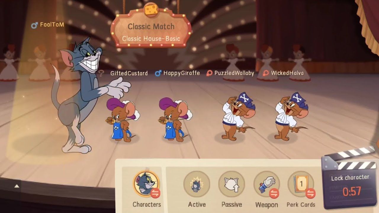 วงล้อเสี่ยงโชค รูบี้ Tom and Jerry Chase