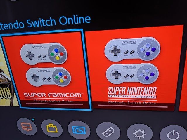 Famicom and Super Famicom retro game library on Nintendo Switch
