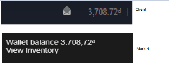 Steam client showing a Vietnam-region wallet balance in Vietnamese dong