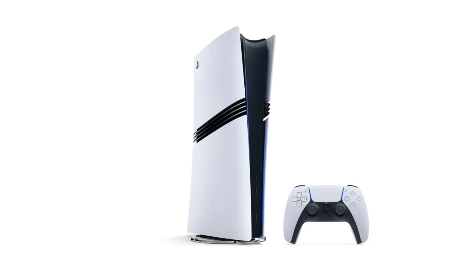 PlayStation 5 console hardware displaying digital game library