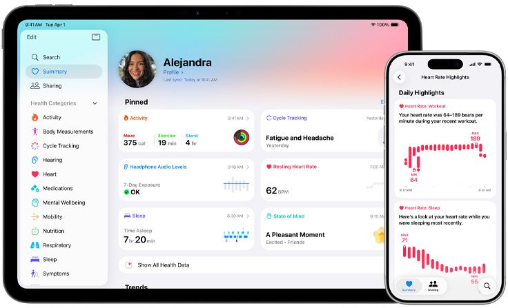 iPhone settings menu showing app subscription details and account status