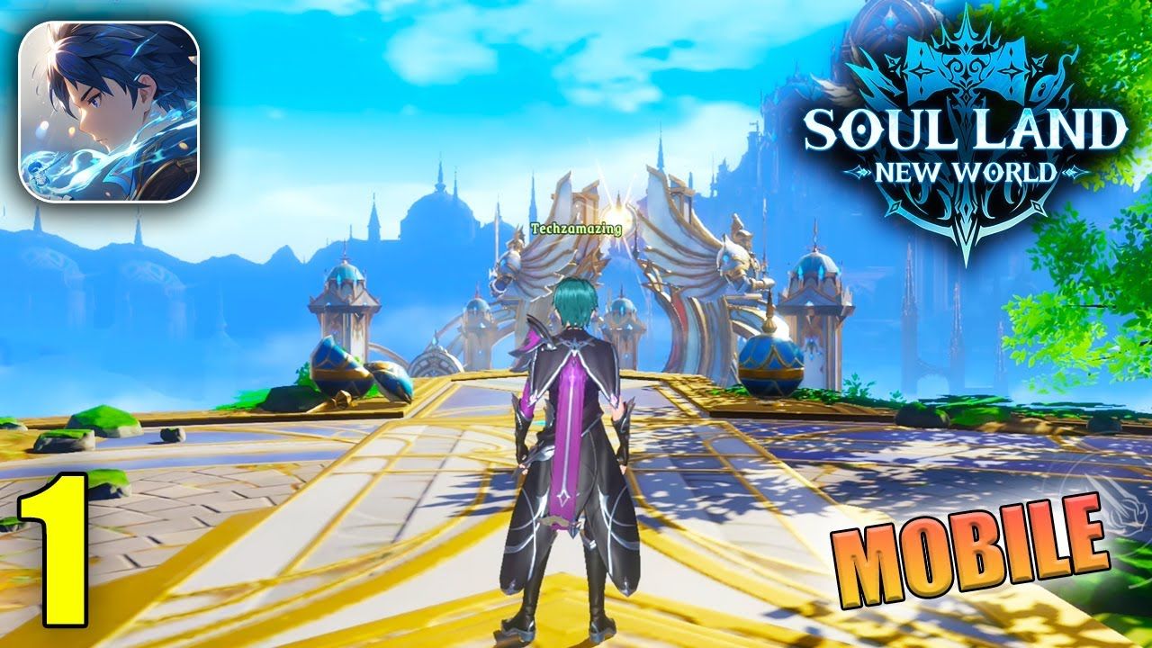 Soul Land New World character absorbing a soul ring from a defeated soul beast