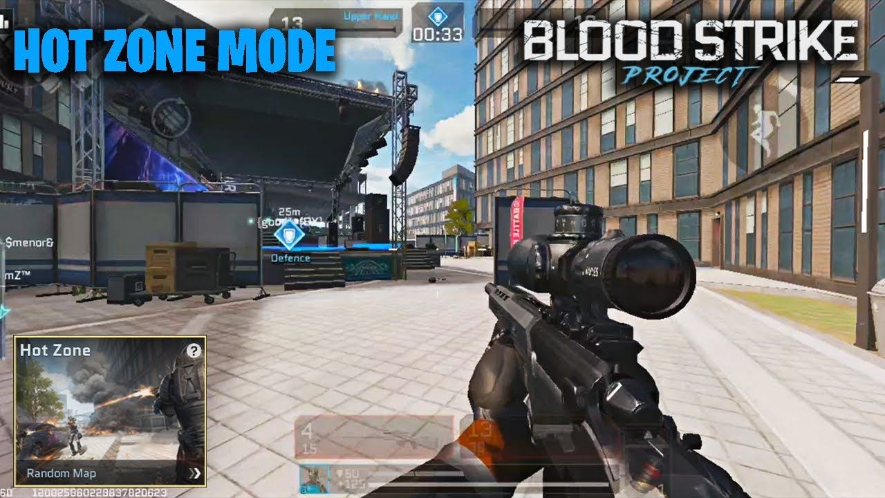 Blood Strike Hot Zone mode capture point firefight