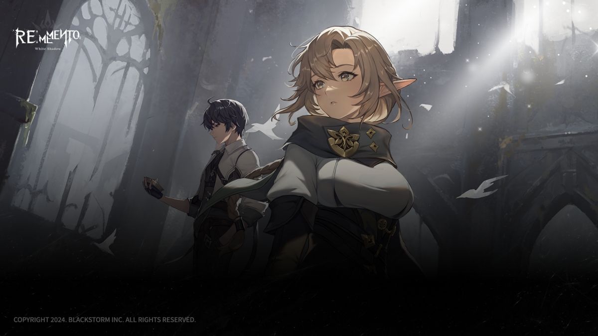 Visuale di esplorazione dell'overworld in Rememento White Shadow su PC